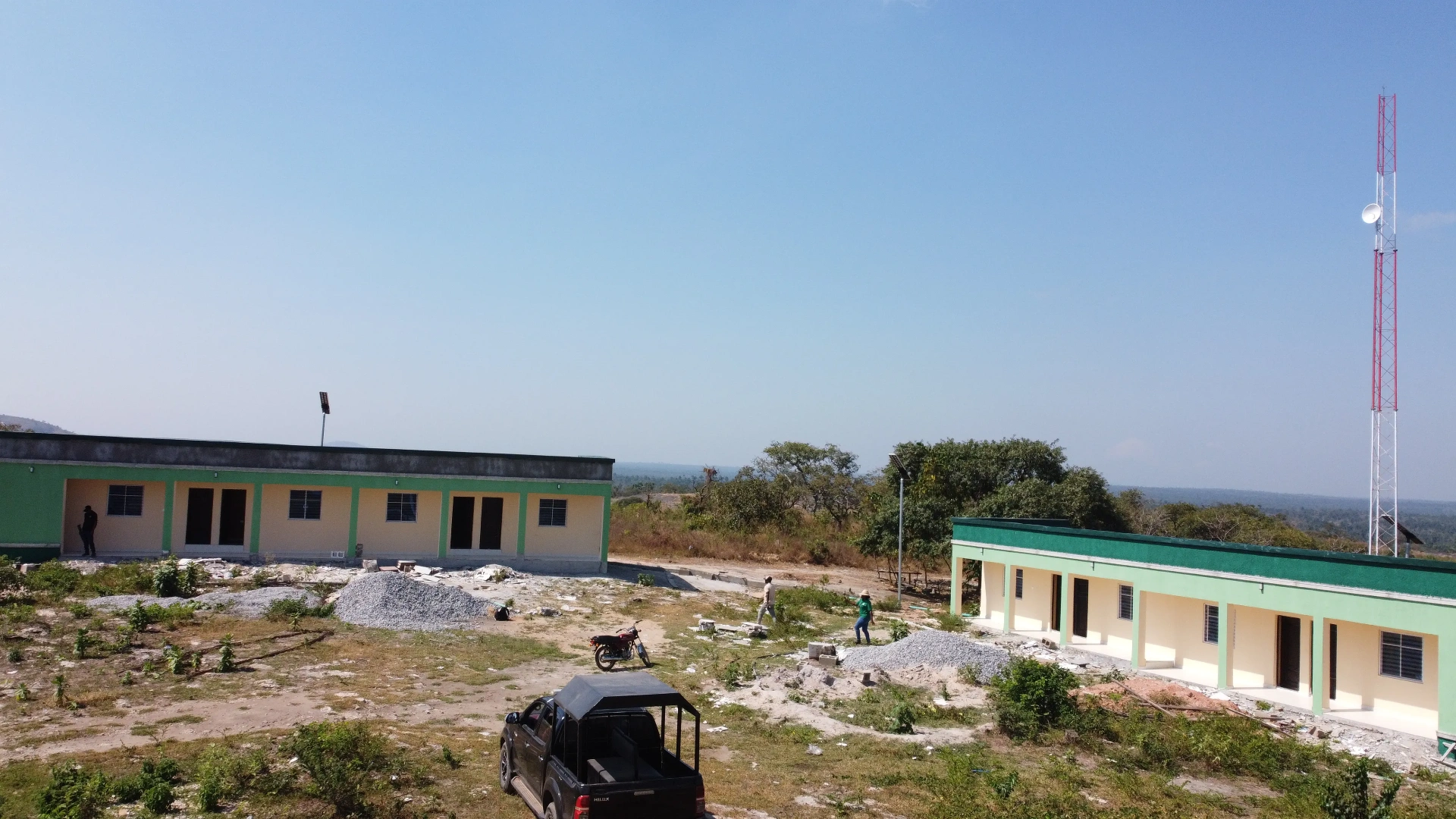 Staff quarters nearing completion